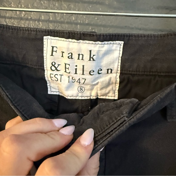 FRANK & EILEEN • Wicklow pant black - size 8 - Picture 4 of 6